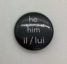 Load image into Gallery viewer, Bilingual Pronoun Buttons (French and English)