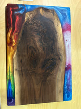 Load image into Gallery viewer, Live Edge Wood and Epoxy Charcuterie Boards