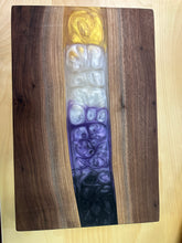 Load image into Gallery viewer, Live Edge Wood and Epoxy Charcuterie Boards