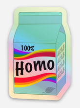 Load image into Gallery viewer, 100% Homo Milk ACAB Magnet or Sticker