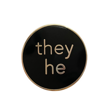 Load image into Gallery viewer, Pronoun Pins (Enamel)