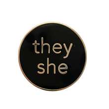 Load image into Gallery viewer, Pronoun Pins (Enamel)