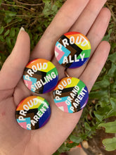 Load image into Gallery viewer, Pride Buttons 1-1.25" diameter
