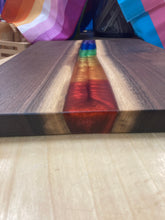 Load image into Gallery viewer, Live Edge Wood and Epoxy Charcuterie Boards