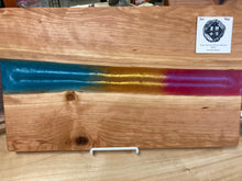 Load image into Gallery viewer, Live Edge Wood and Epoxy Charcuterie Boards