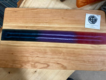 Load image into Gallery viewer, Live Edge Wood and Epoxy Charcuterie Boards