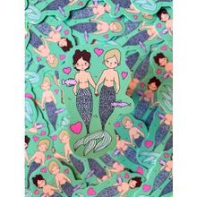 Load image into Gallery viewer, Merfolk in Love LGBTQ+ Stickers