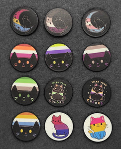 Pride Cat Pins