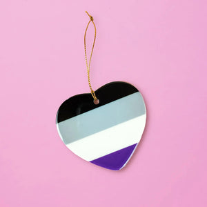 Pride Heart Ornament