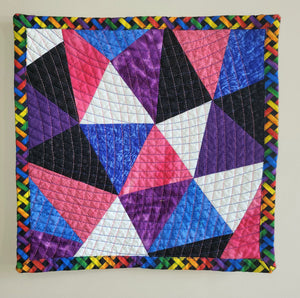 Quilted Pride Flag Wall Art