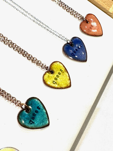 Queer Heart Necklace