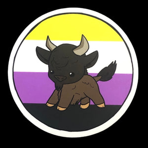 Bison Pride Stickers