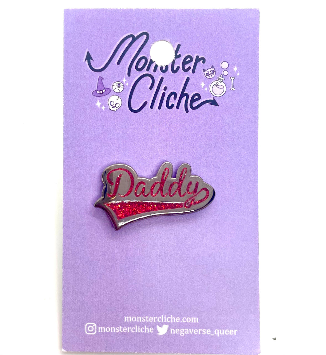 Daddy Enamel Pin