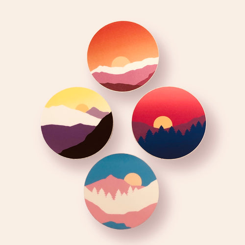 Sunrise Pride Stickers