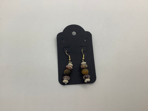 Small Wooden Earrings