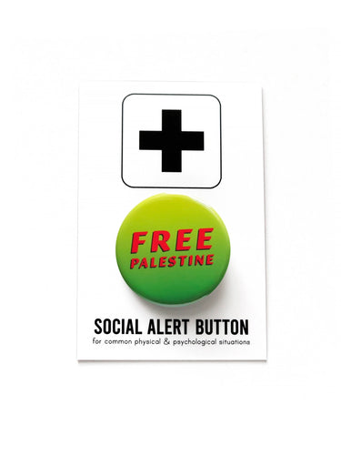 FREE PALESTINE Pinback Button