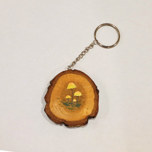 Load image into Gallery viewer, Hand-painted Wooden Keychains