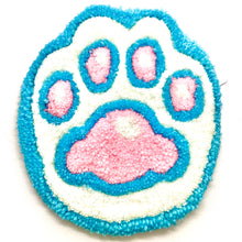 Load image into Gallery viewer, Tufted Pride Paw Rugs