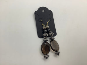 Fancy Smoky Quartz Earrings