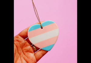 Pride Heart Ornament