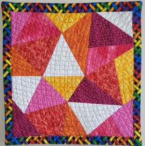 Quilted Pride Flag Wall Art