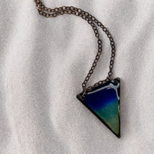 Load image into Gallery viewer, Pride Colours Triangle Necklace