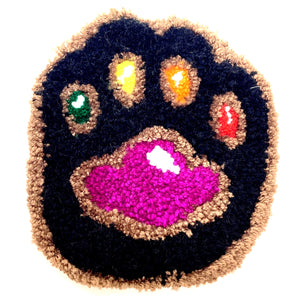 Tufted Pride Paw Rugs