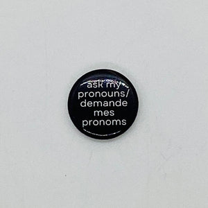 Bilingual Pronoun Buttons (French and English)