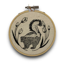 Load image into Gallery viewer, Dead Crow Embroidery Hoops