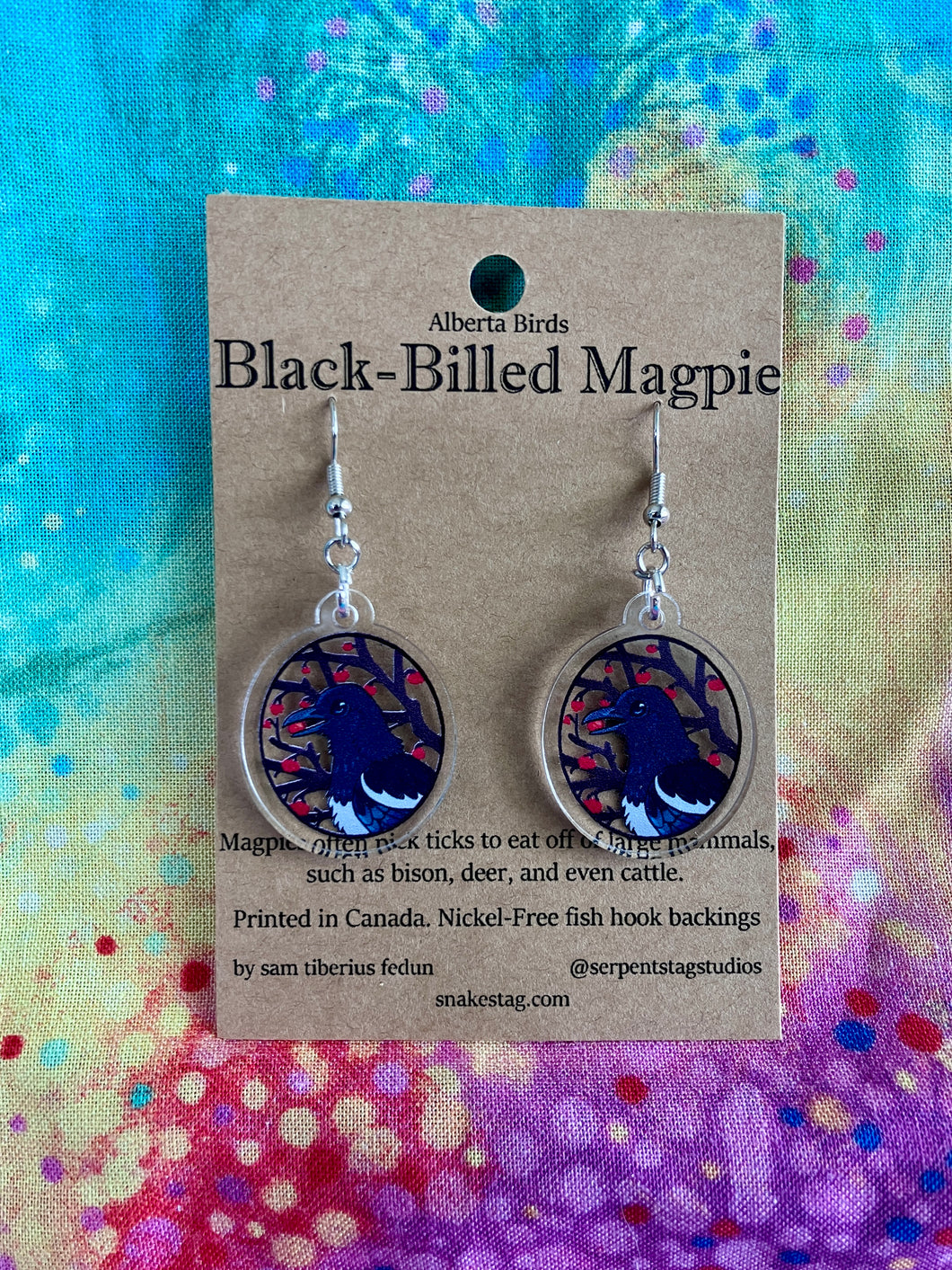 Alberta Bird earrings