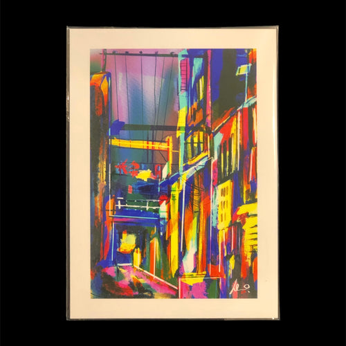 “Le Chat et la Chenille” 5 x 7 print