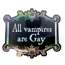 Load image into Gallery viewer, No Hetero Vamps Sticker