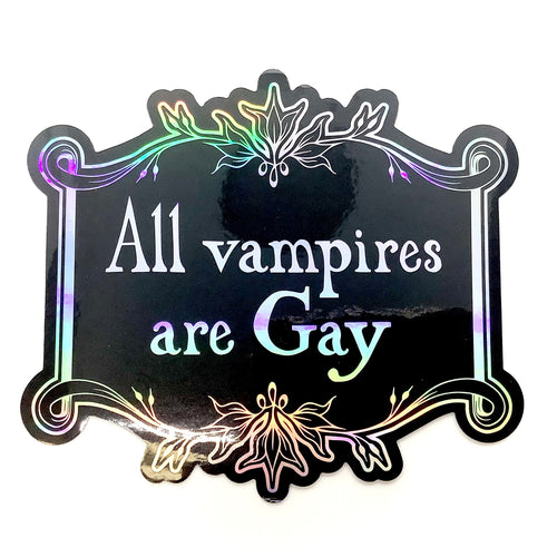 No Hetero Vamps Sticker