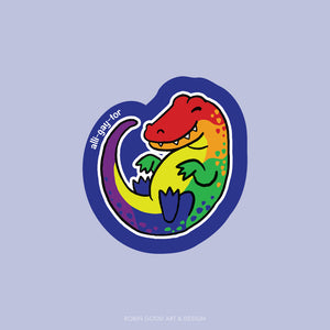 Robin Good Pride-imal Stickers