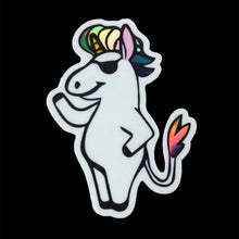 Load image into Gallery viewer, Holographic Rainbow Unicorn Sticker