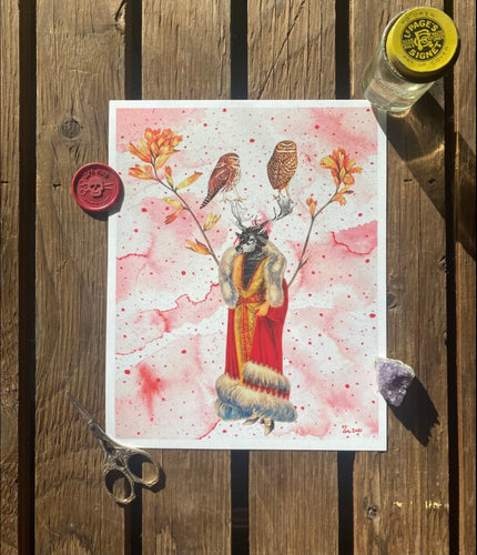 “A Buck in Human’s Clothing” 8 x 10 Print