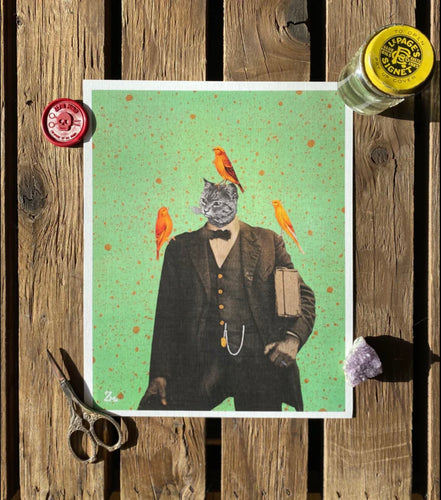 “Cool Cat” 8 x 10 Print