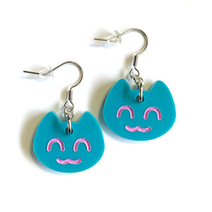 Kitty Acrylic Earrings