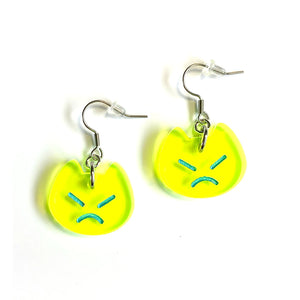 Kitty Acrylic Earrings