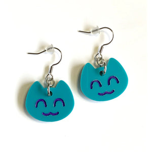 Kitty Acrylic Earrings