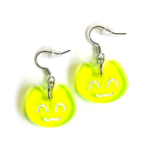 Kitty Acrylic Earrings