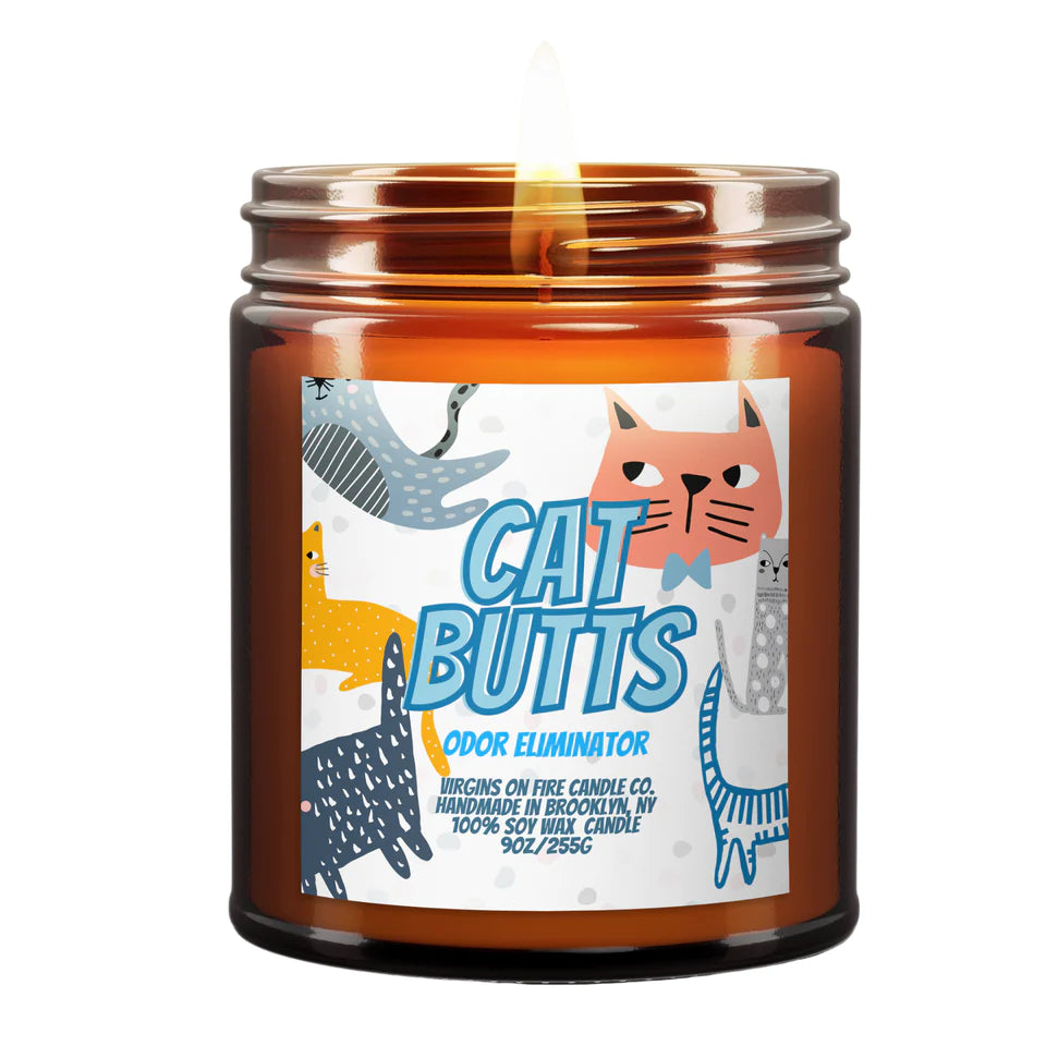 Virgins On Fire Candle