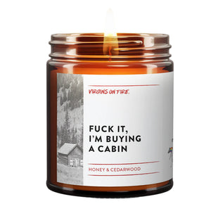 Virgins On Fire Candle