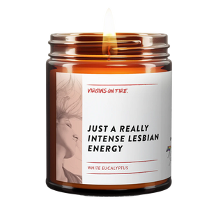 Virgins On Fire Candle