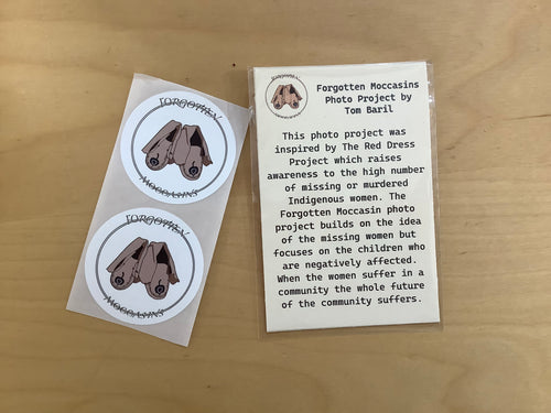 Forgotten Moccasans Stickers