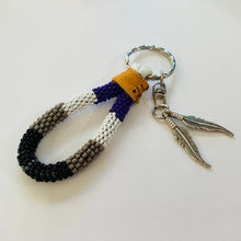 Load image into Gallery viewer, Beaded Pride Keychain