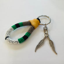 Load image into Gallery viewer, Beaded Pride Keychain