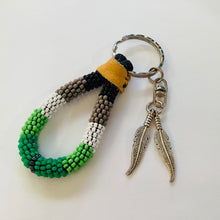 Load image into Gallery viewer, Beaded Pride Keychain