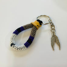 Load image into Gallery viewer, Beaded Pride Keychain