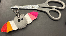 Load image into Gallery viewer, Pride bat keychain